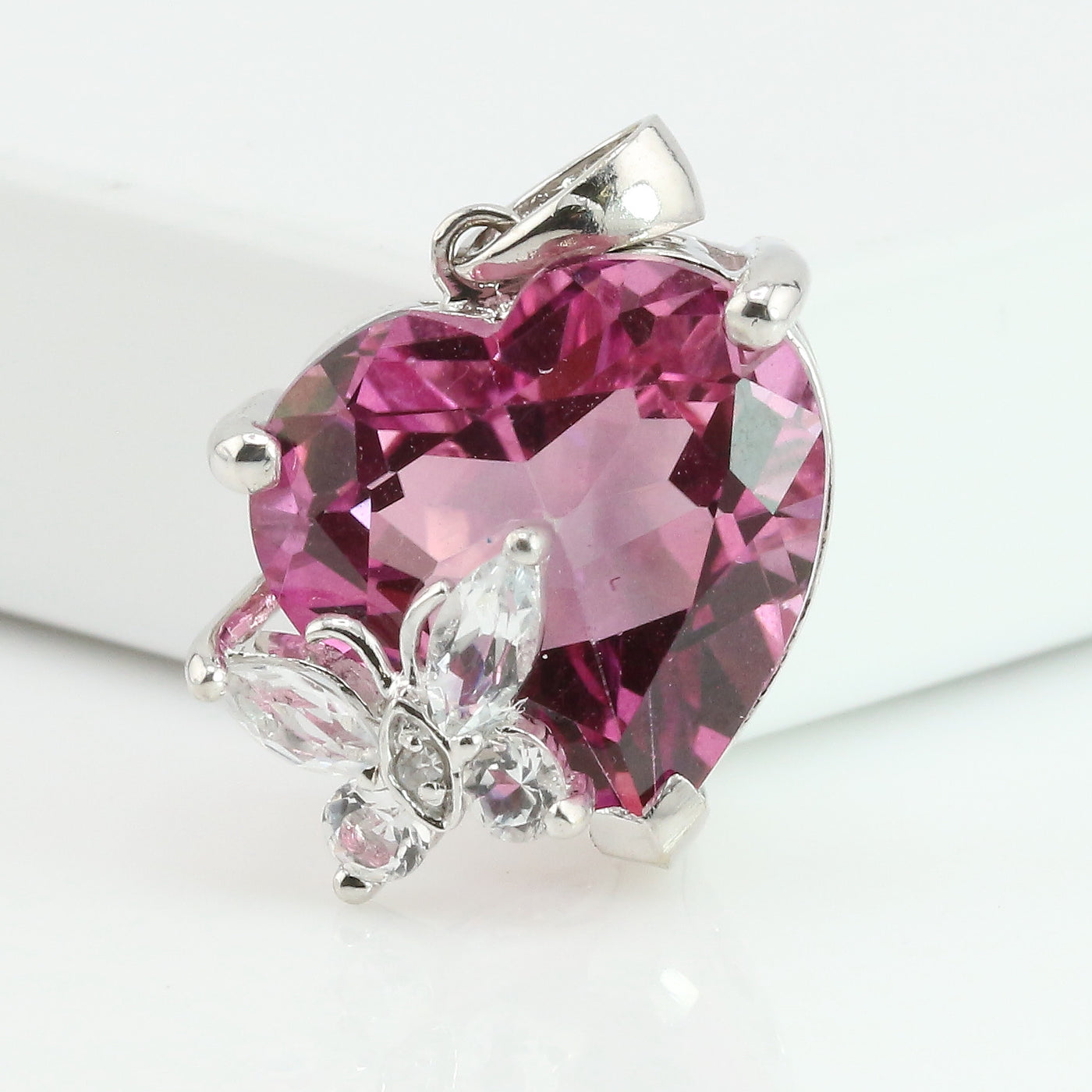 Pink Crystal Pendant