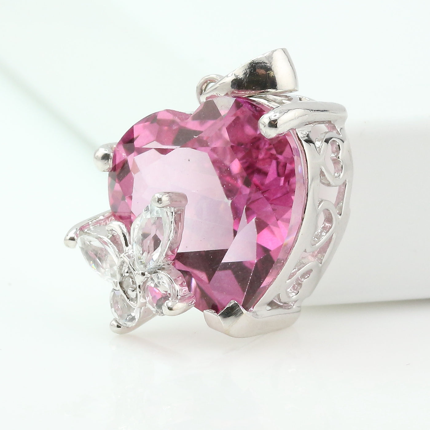 Pink Crystal Pendant