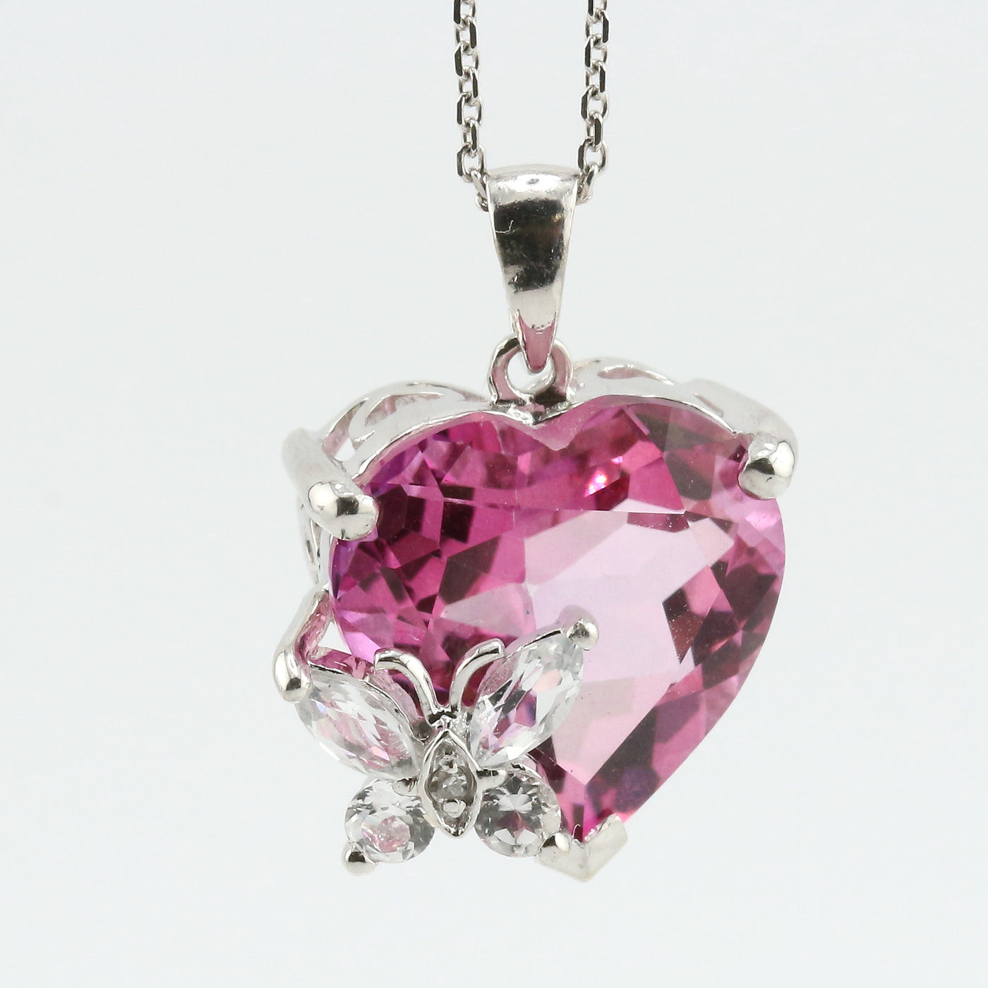 Pink Crystal Pendant