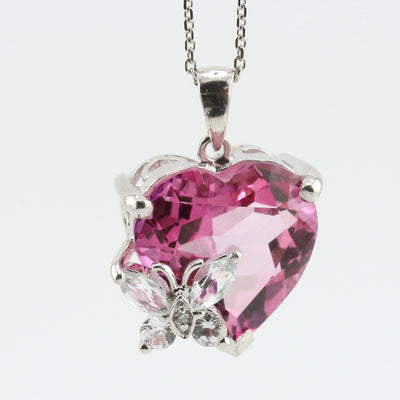 Pink Crystal Pendant