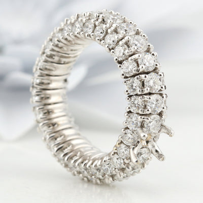 Semi-mount diamond ring