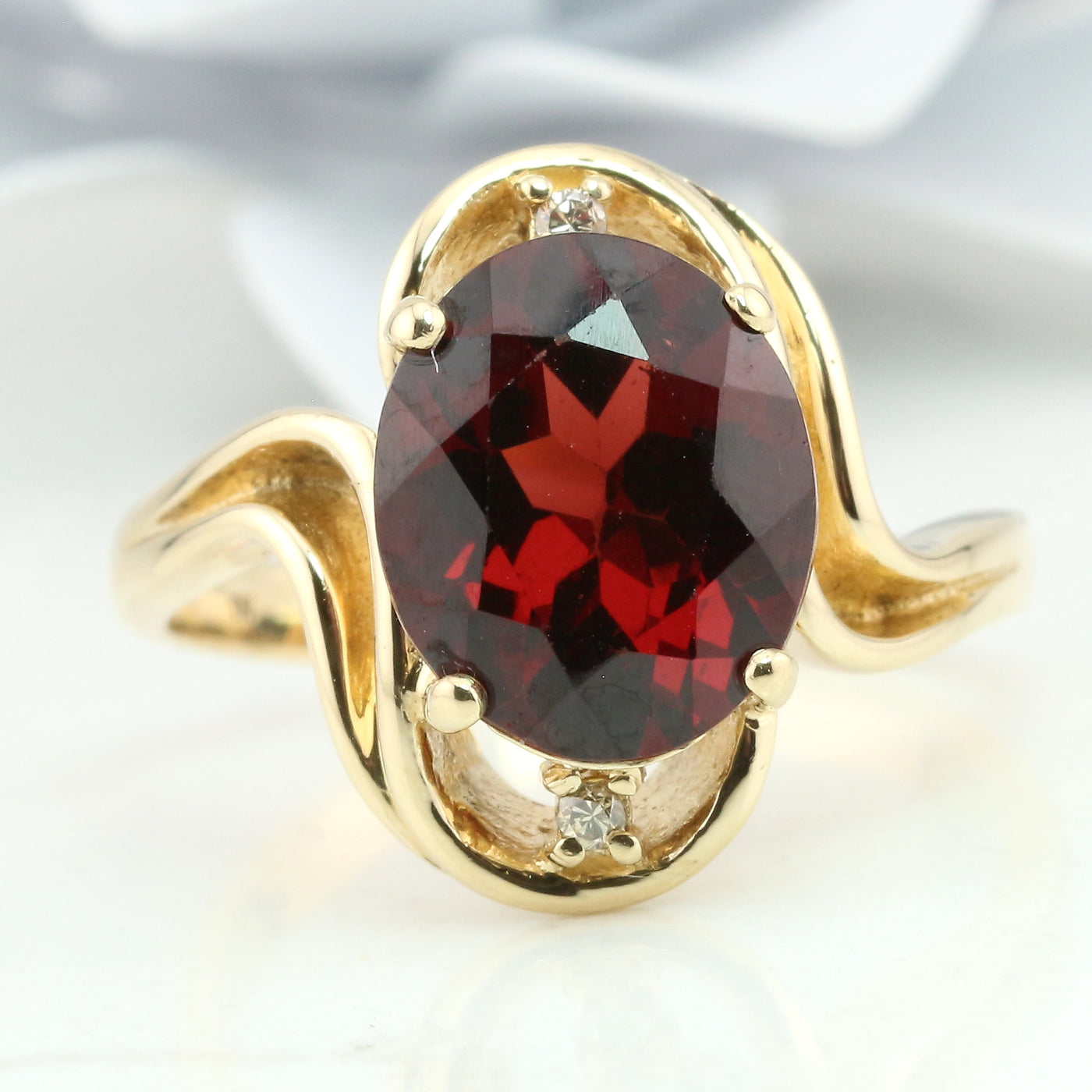 Garnet ring