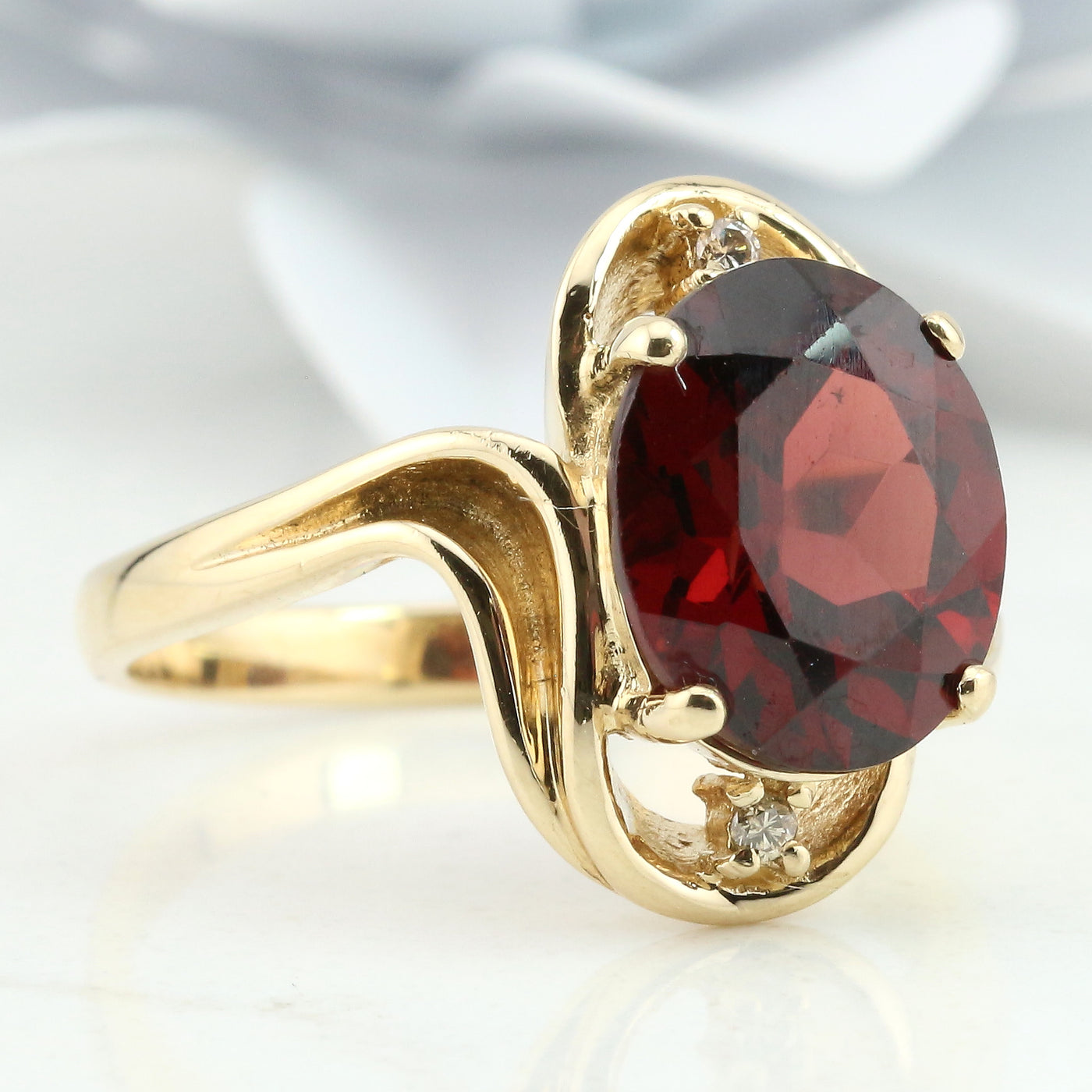 Garnet ring