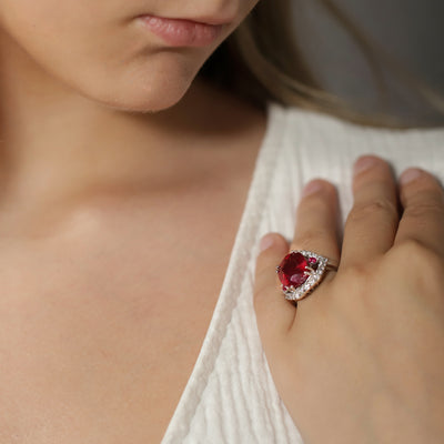 Ruby and Diamond Ring