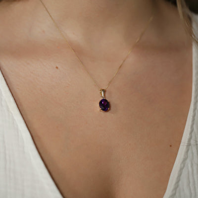 Amethyst pendant