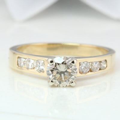 Diamond engagement ring