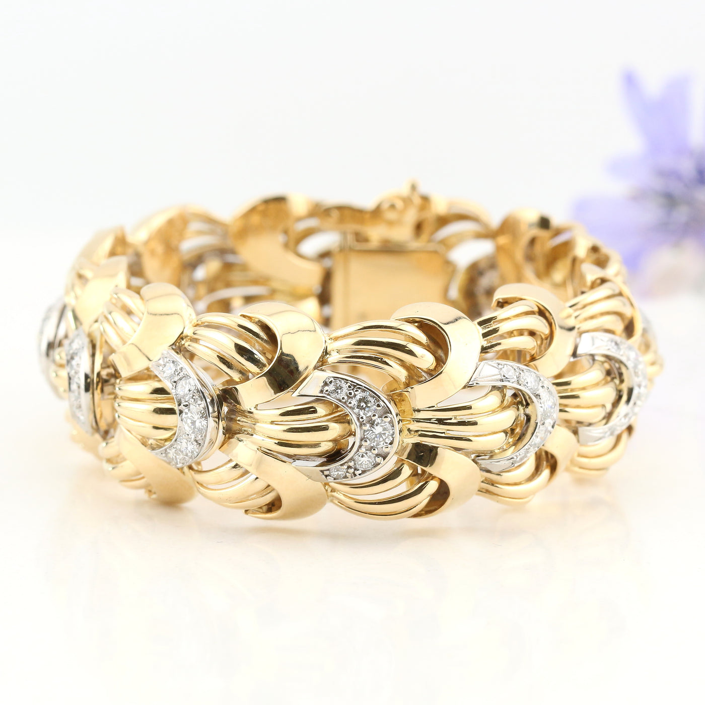 Gold and Diamond Bracelet