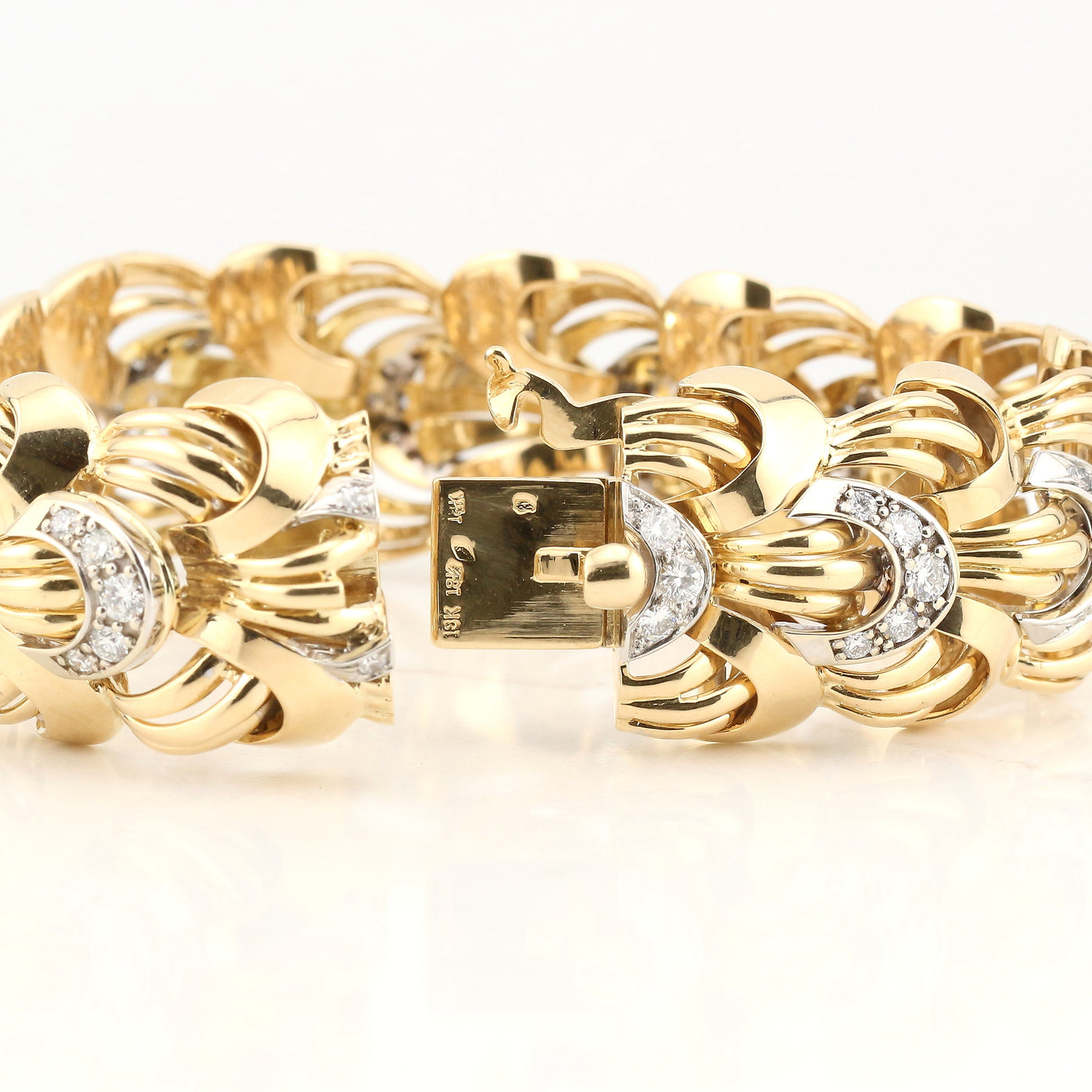 Gold and Diamond Bracelet