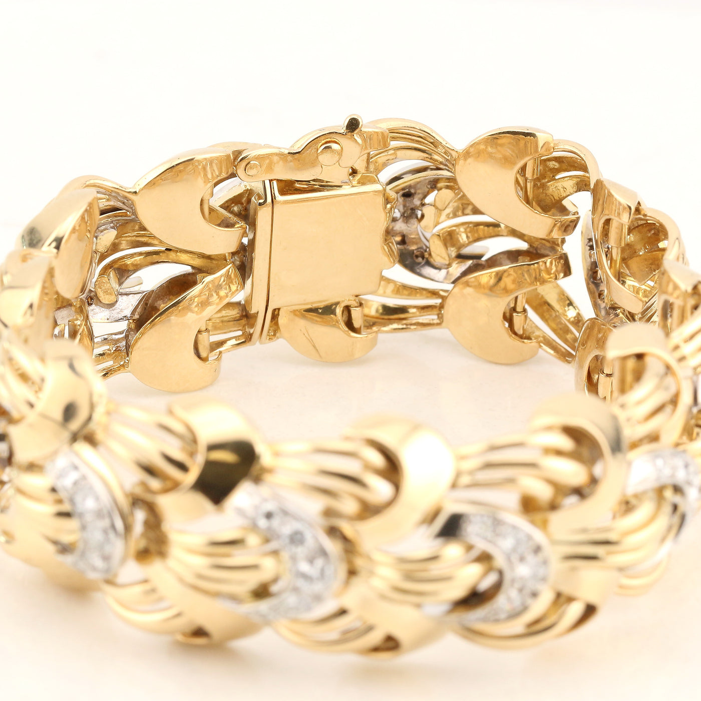 Gold and Diamond Bracelet