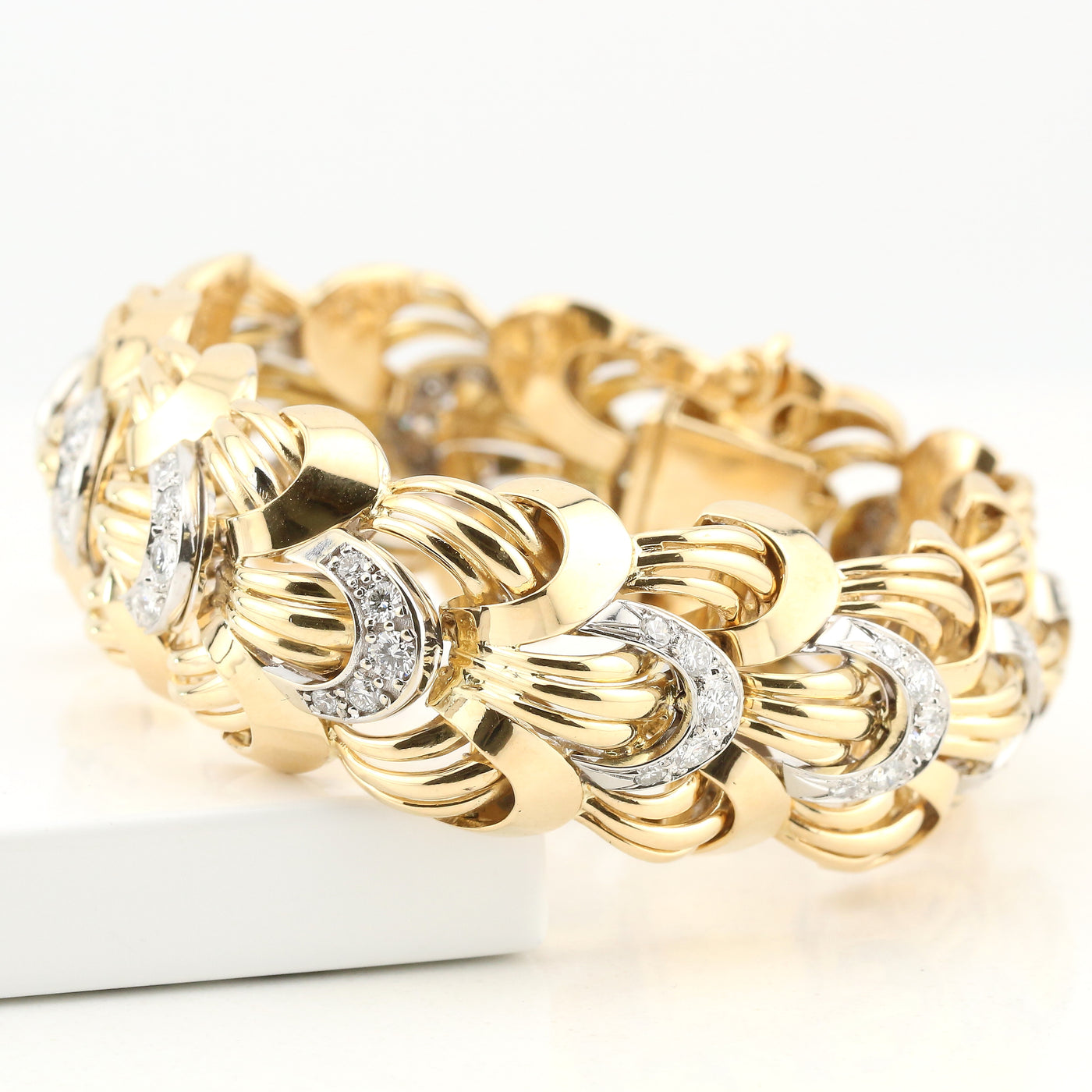 Gold and Diamond Bracelet