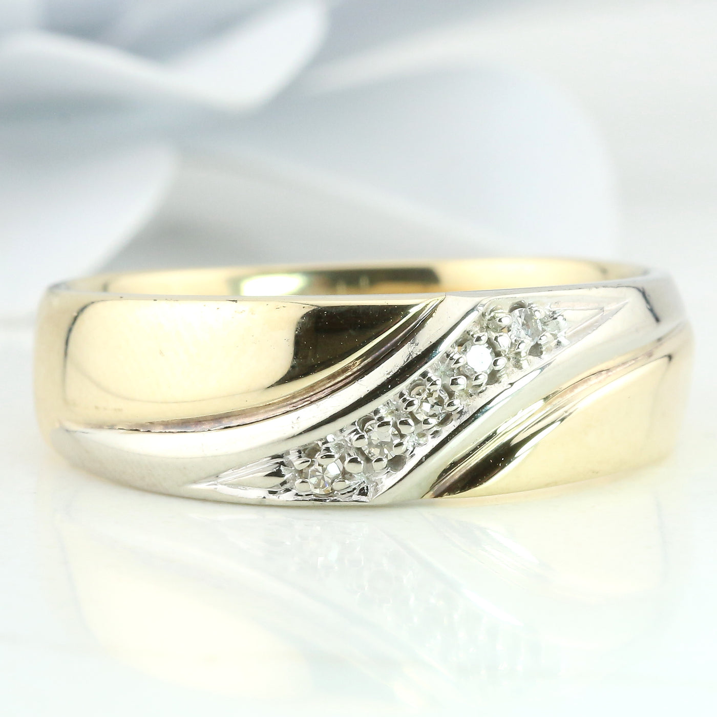 Diamond Wedding Band