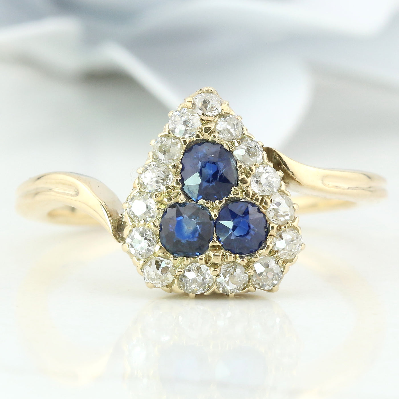 Sapphire and Diamond Ring