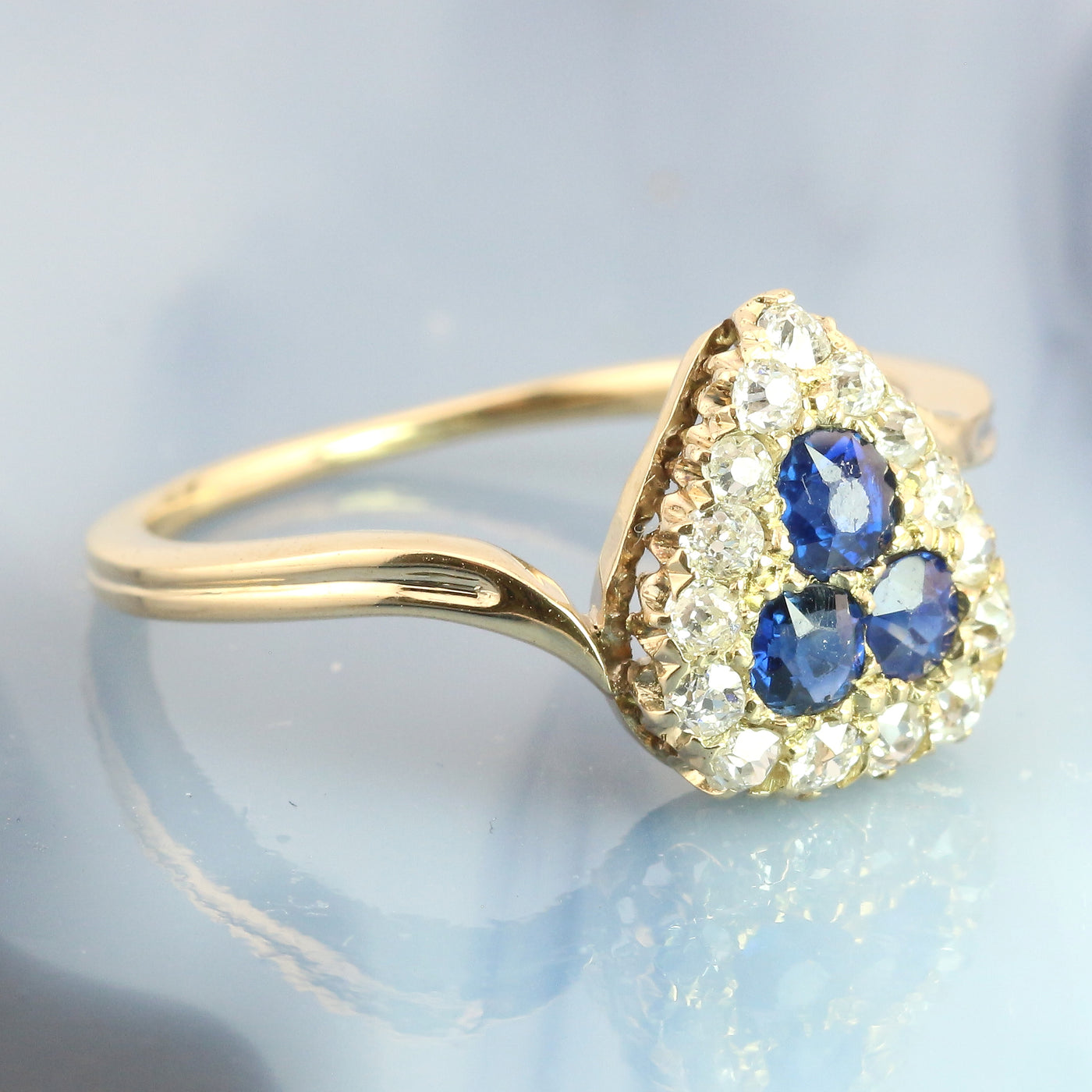 Sapphire and Diamond Ring