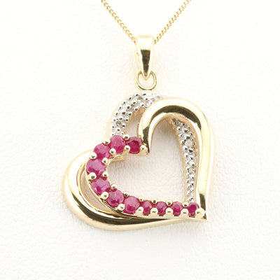 Double Heart Pendant