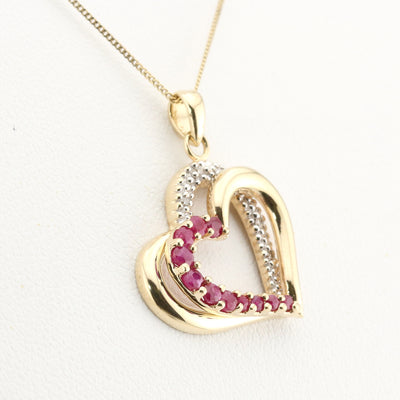 Double Heart Pendant