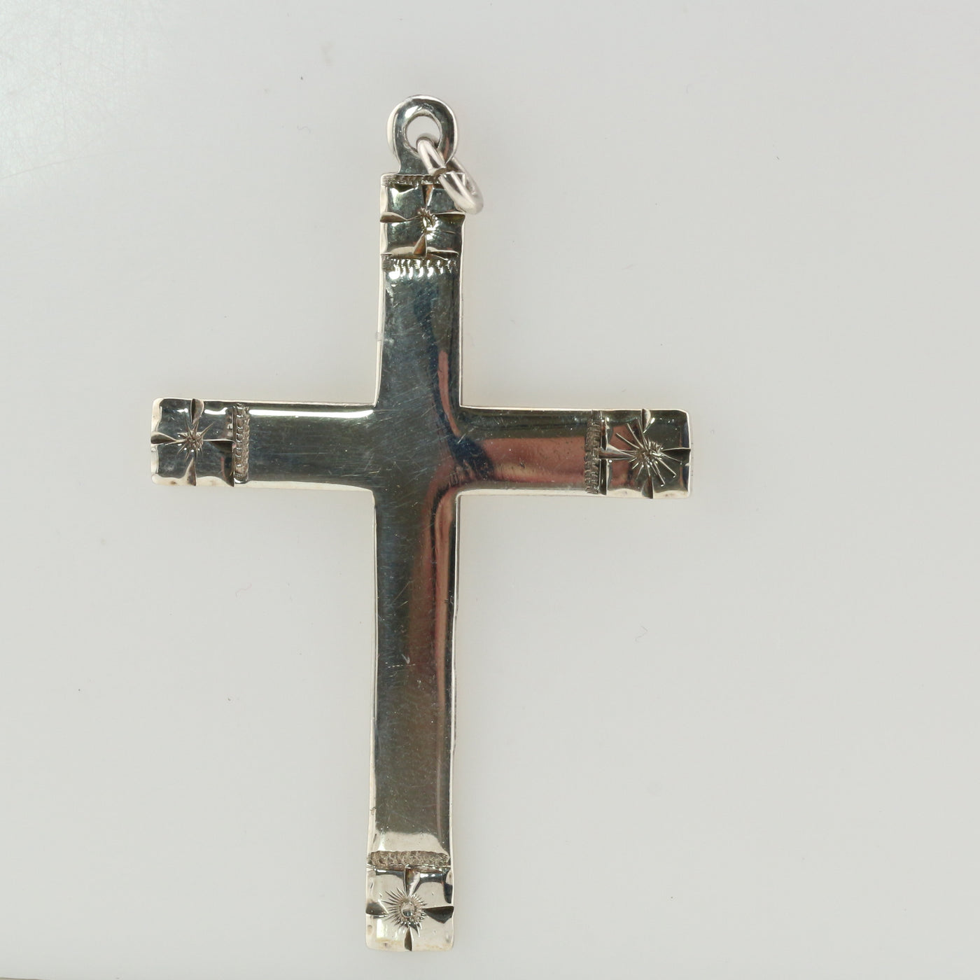 Sterling silver cross pendant