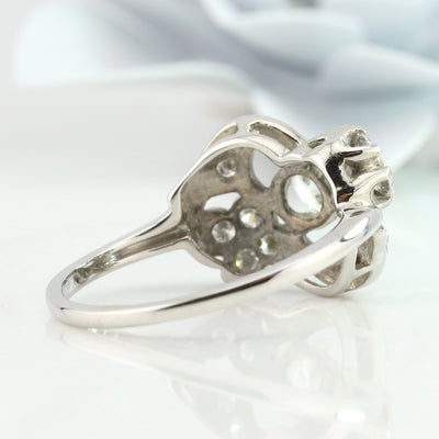 Diamond floral Ring