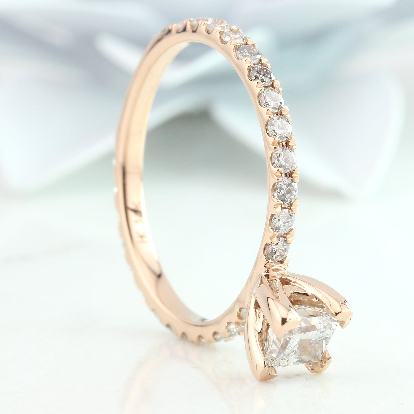 Solitaire diamond ring