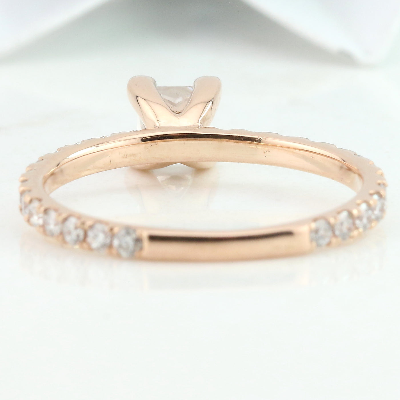 Solitaire diamond ring