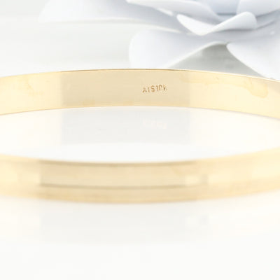 Gold bangle