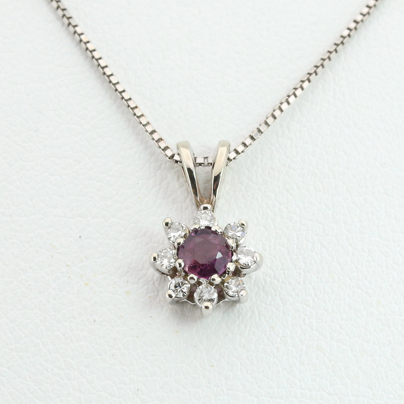 Ruby & Diamond pendant