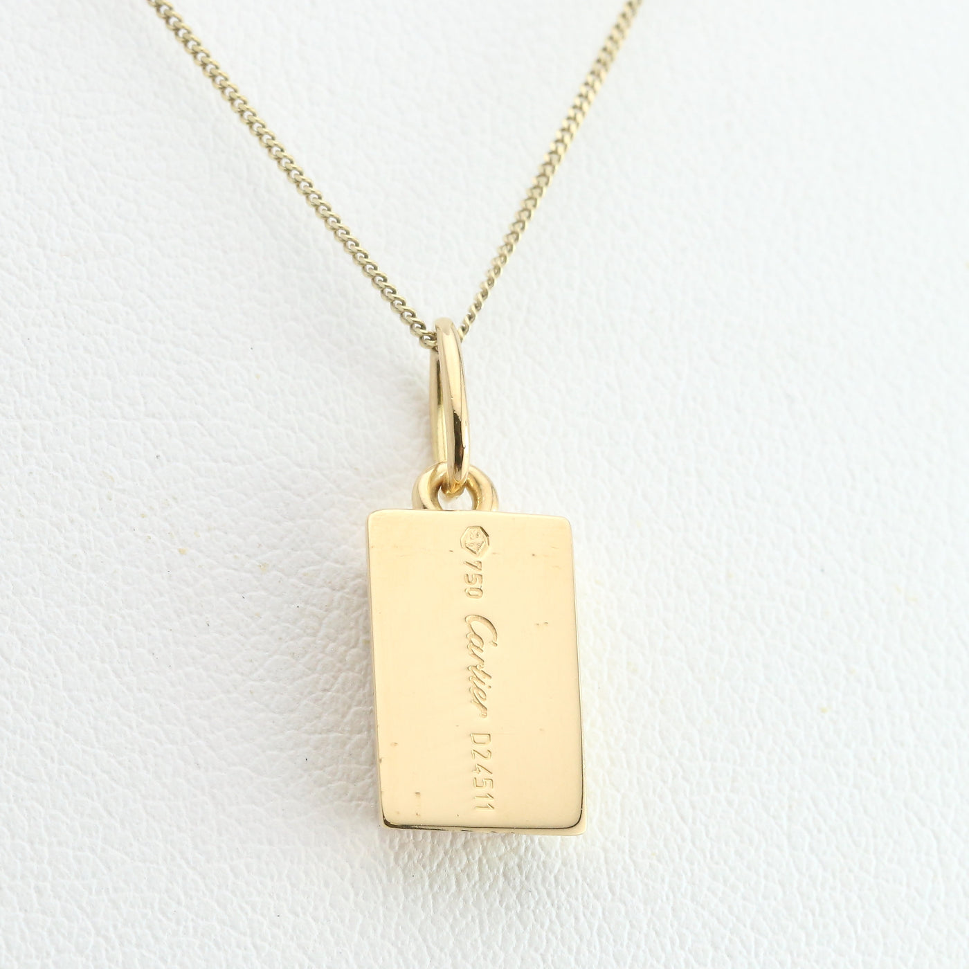 Cartier Wafer Pendant