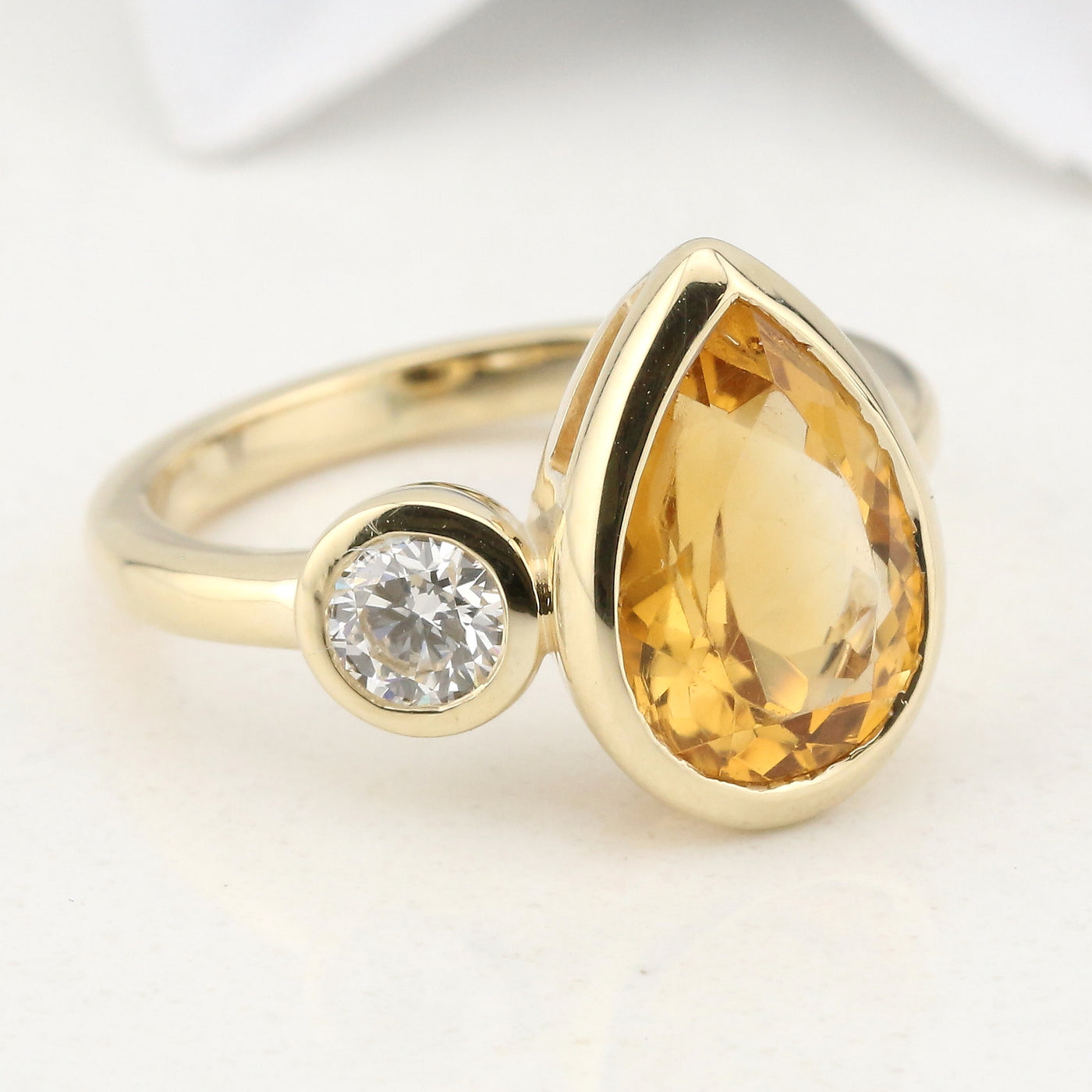 Citrine ring