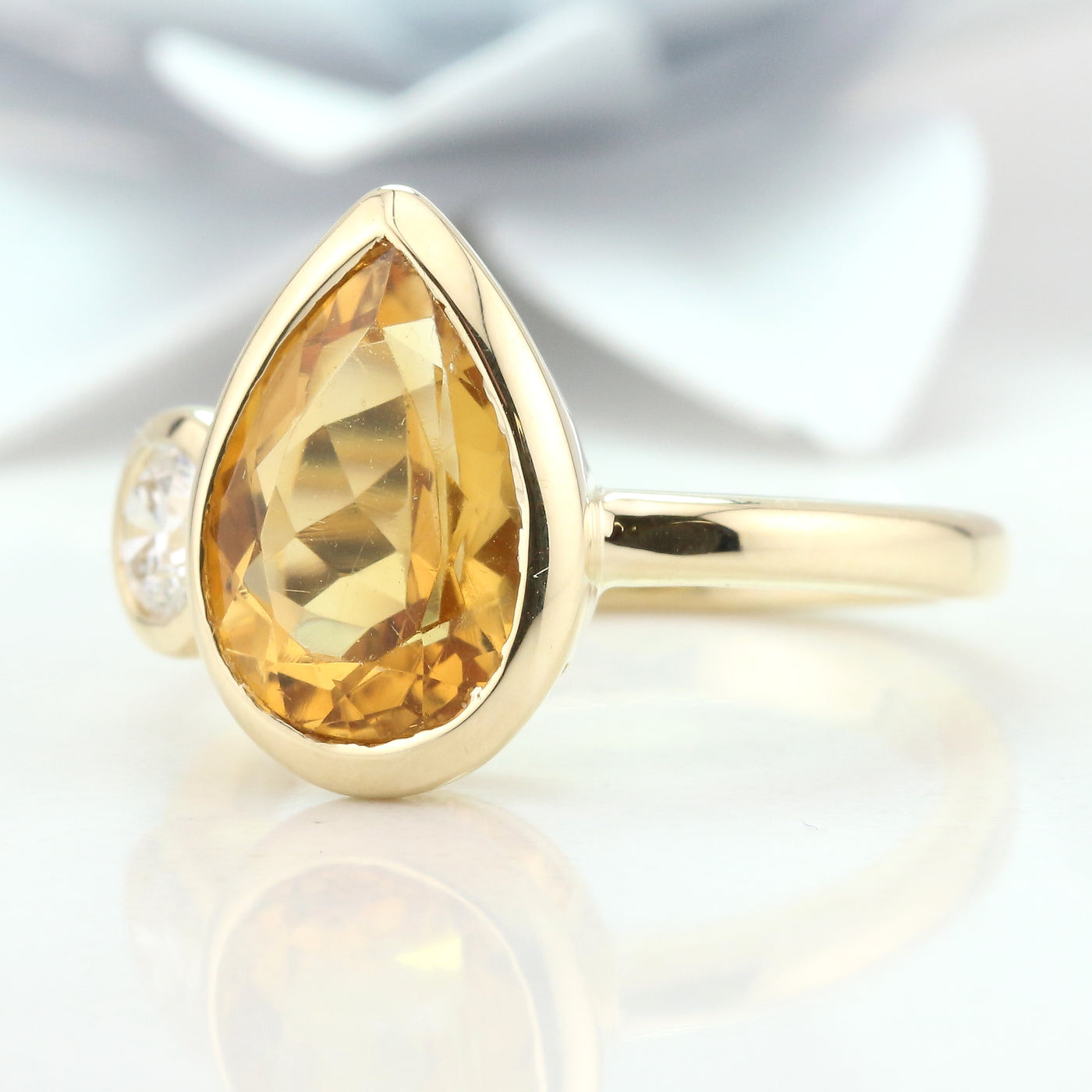 Citrine ring