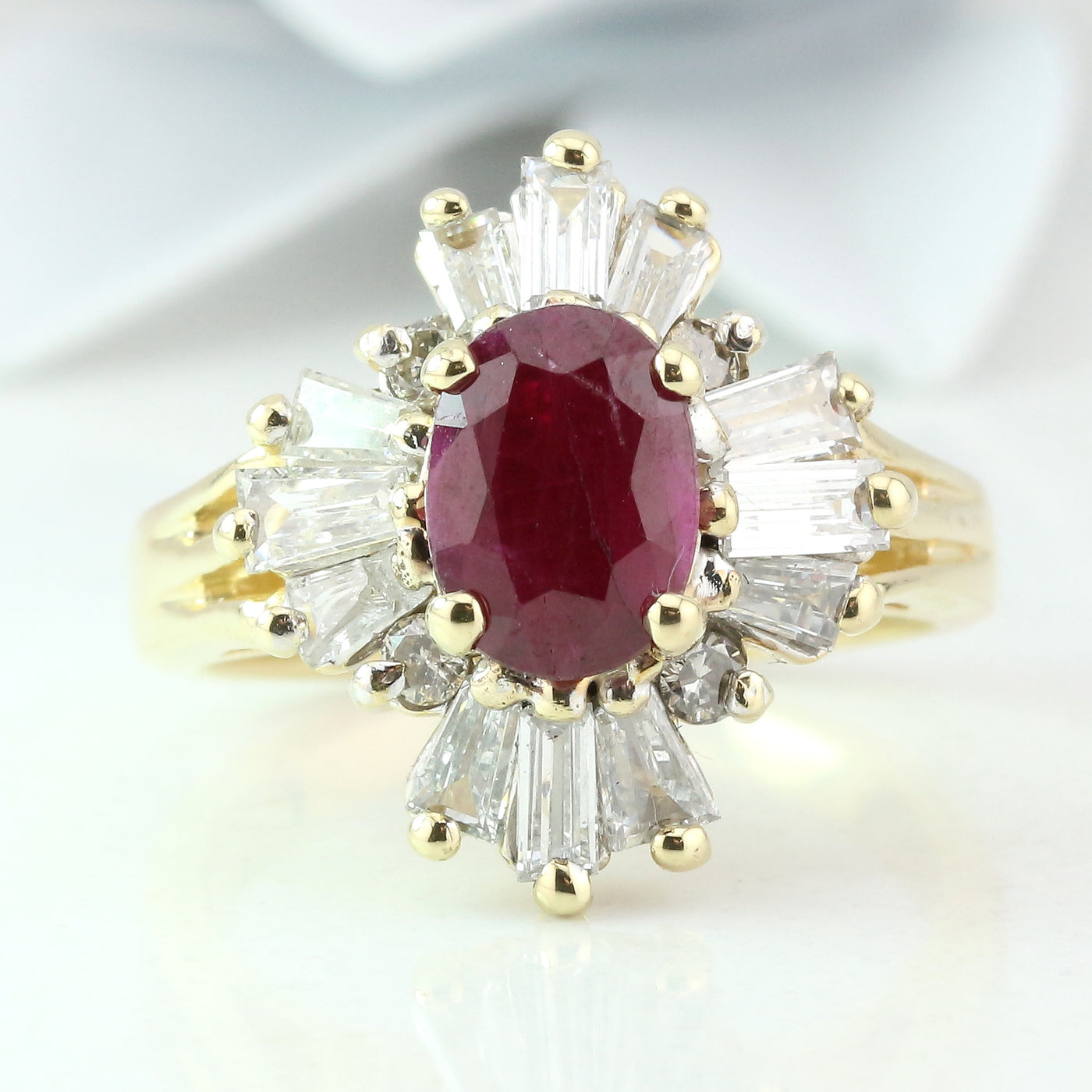 Ruby & Diamond Ring