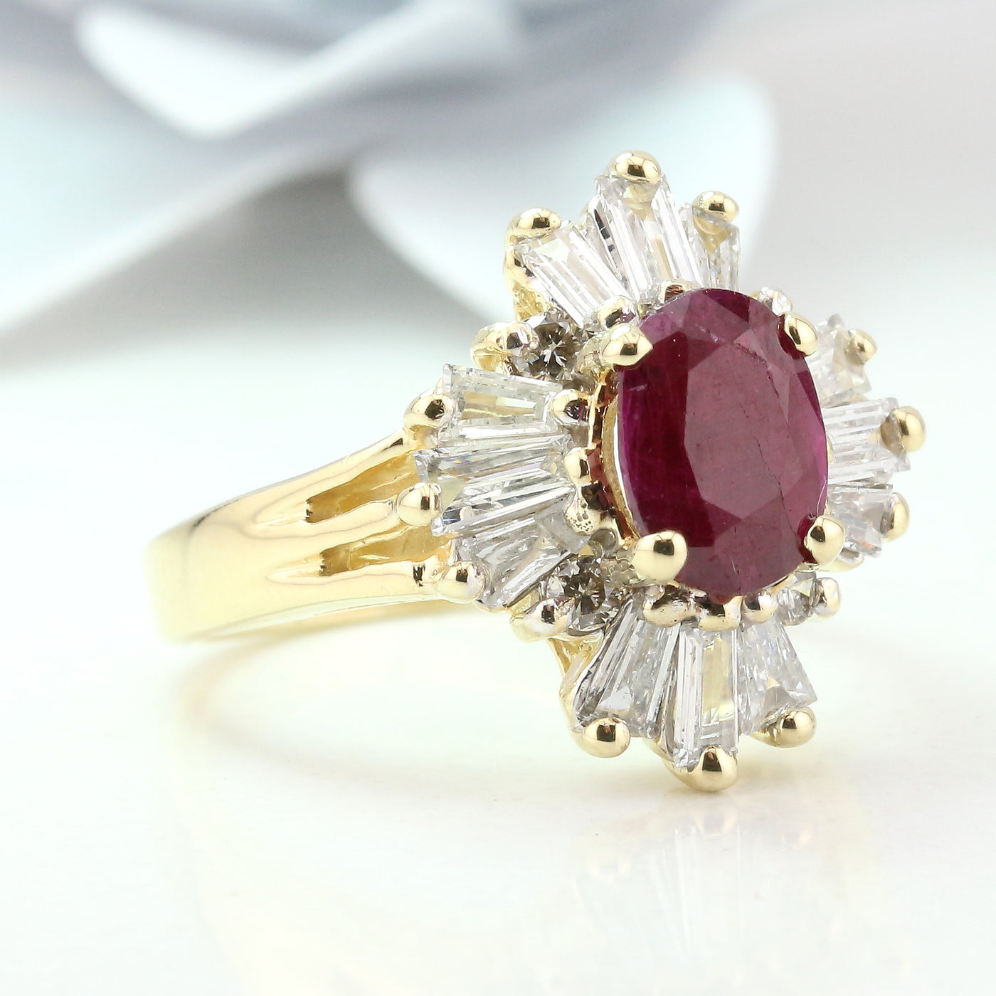 Ruby & Diamond Ring