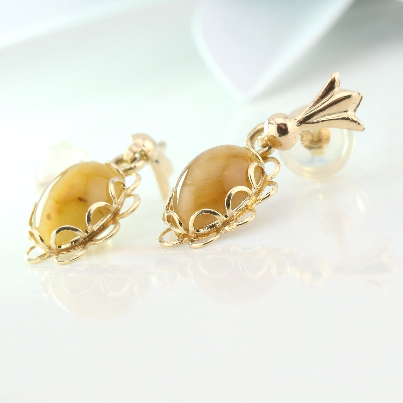 Cat's Eye Earrings