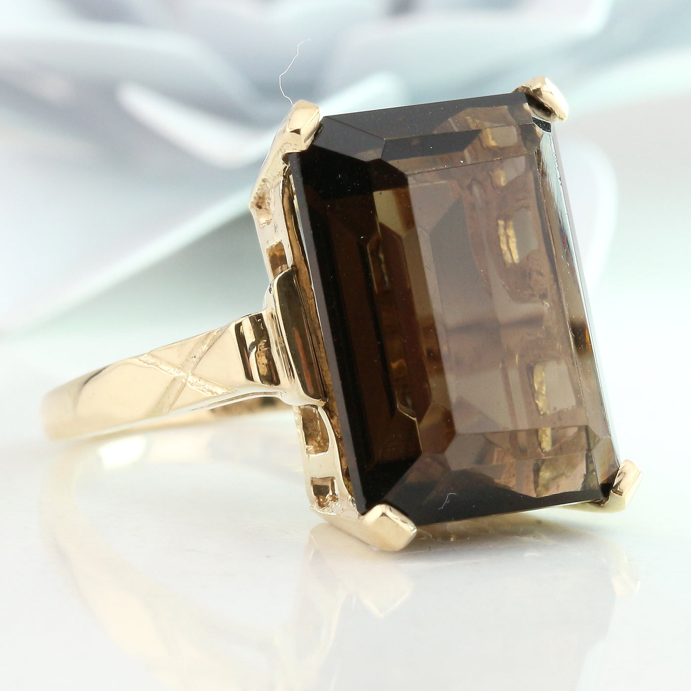 Smokey Quartz Ring