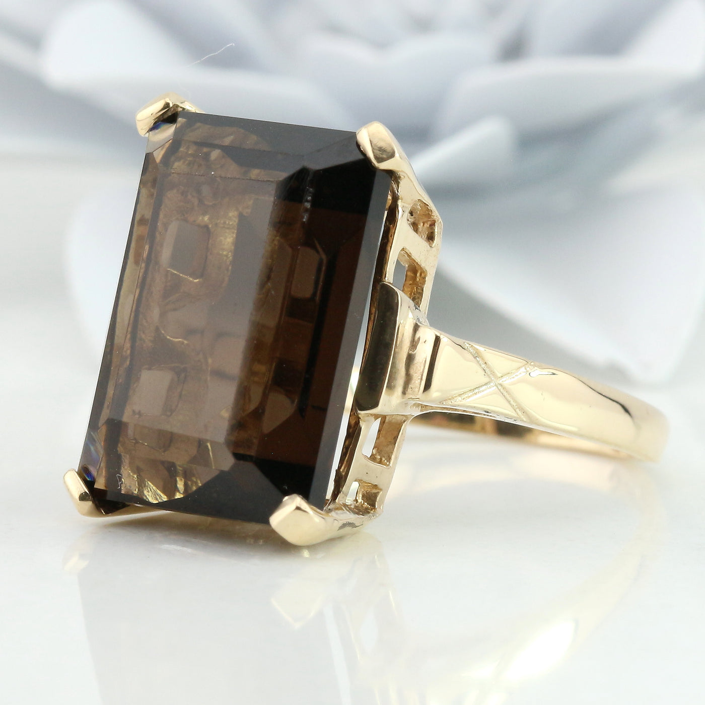 Smokey Quartz Ring