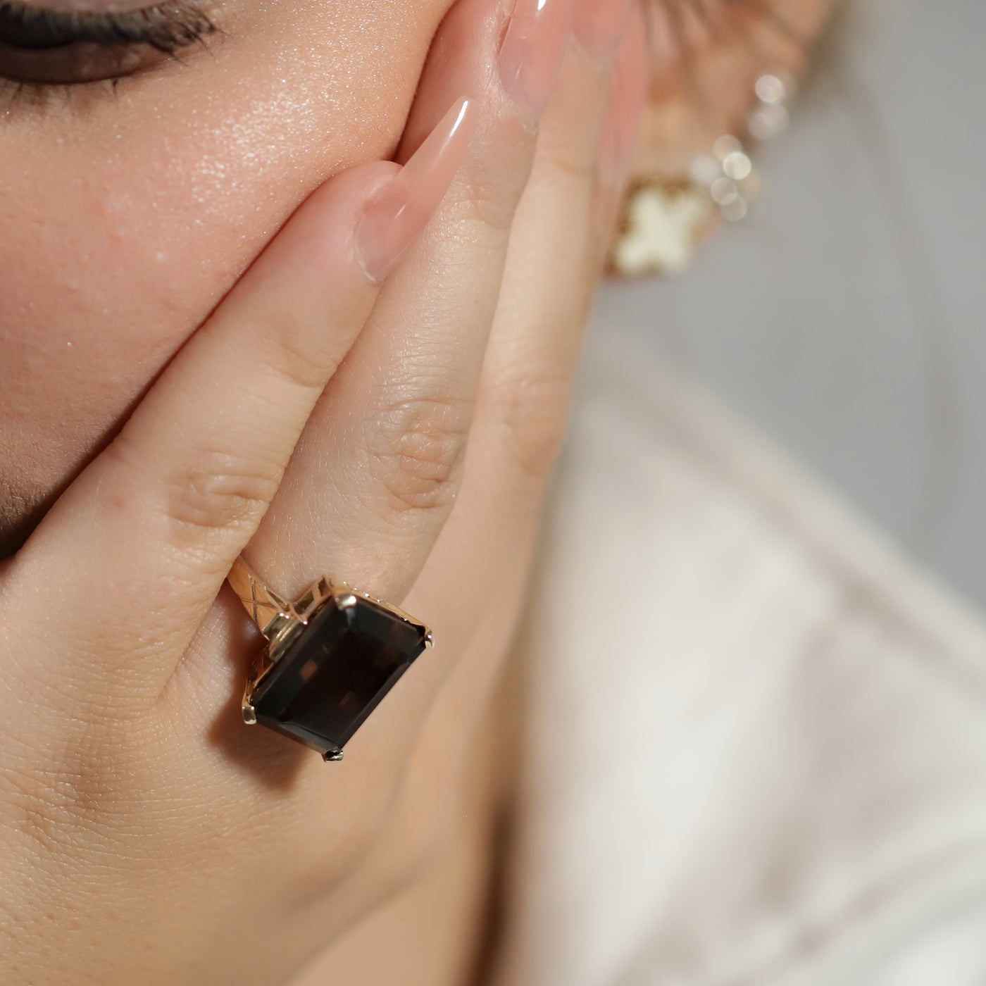 Smokey Quartz Ring