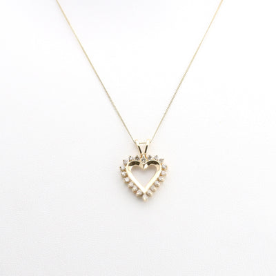 Diamond Heart Pendant