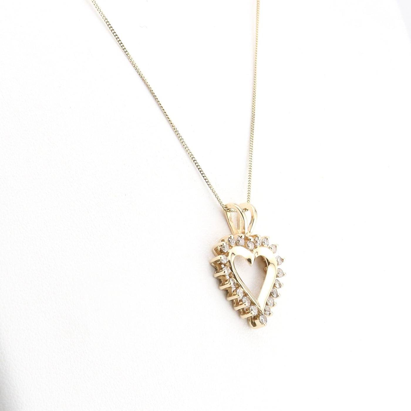 Diamond Heart Pendant