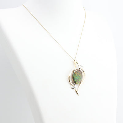 Ammolite Pendant