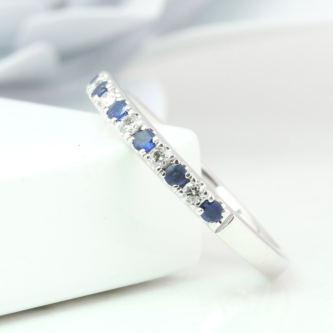 Sapphire and Diamond Ring