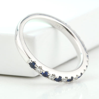 Sapphire and Diamond Ring