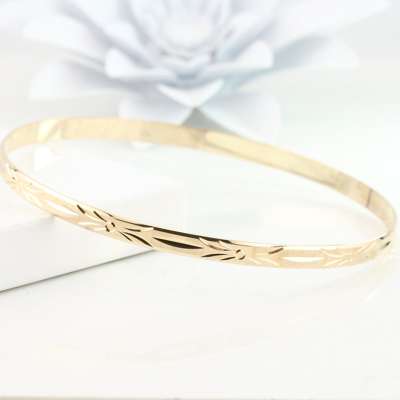 Gold Bangle