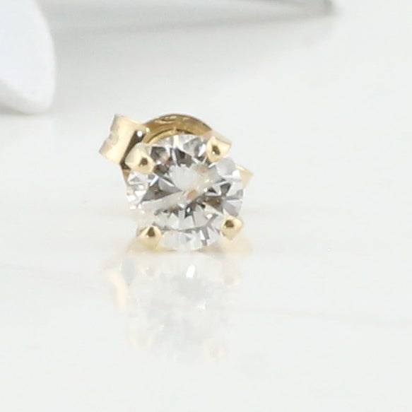 Diamond Single Stud Earring