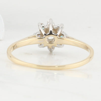 Diamond Flower Ring