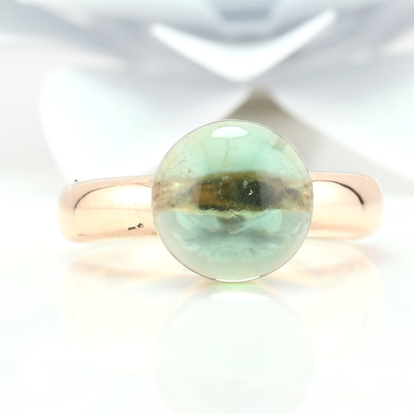 Green Cabochon Ring