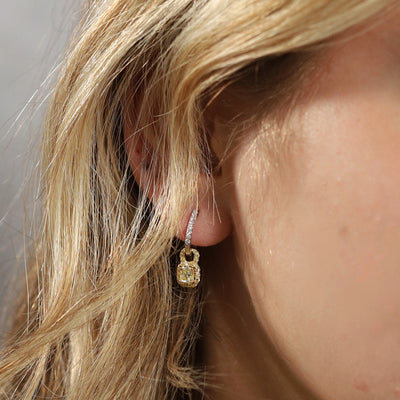 Two Toned Earrings