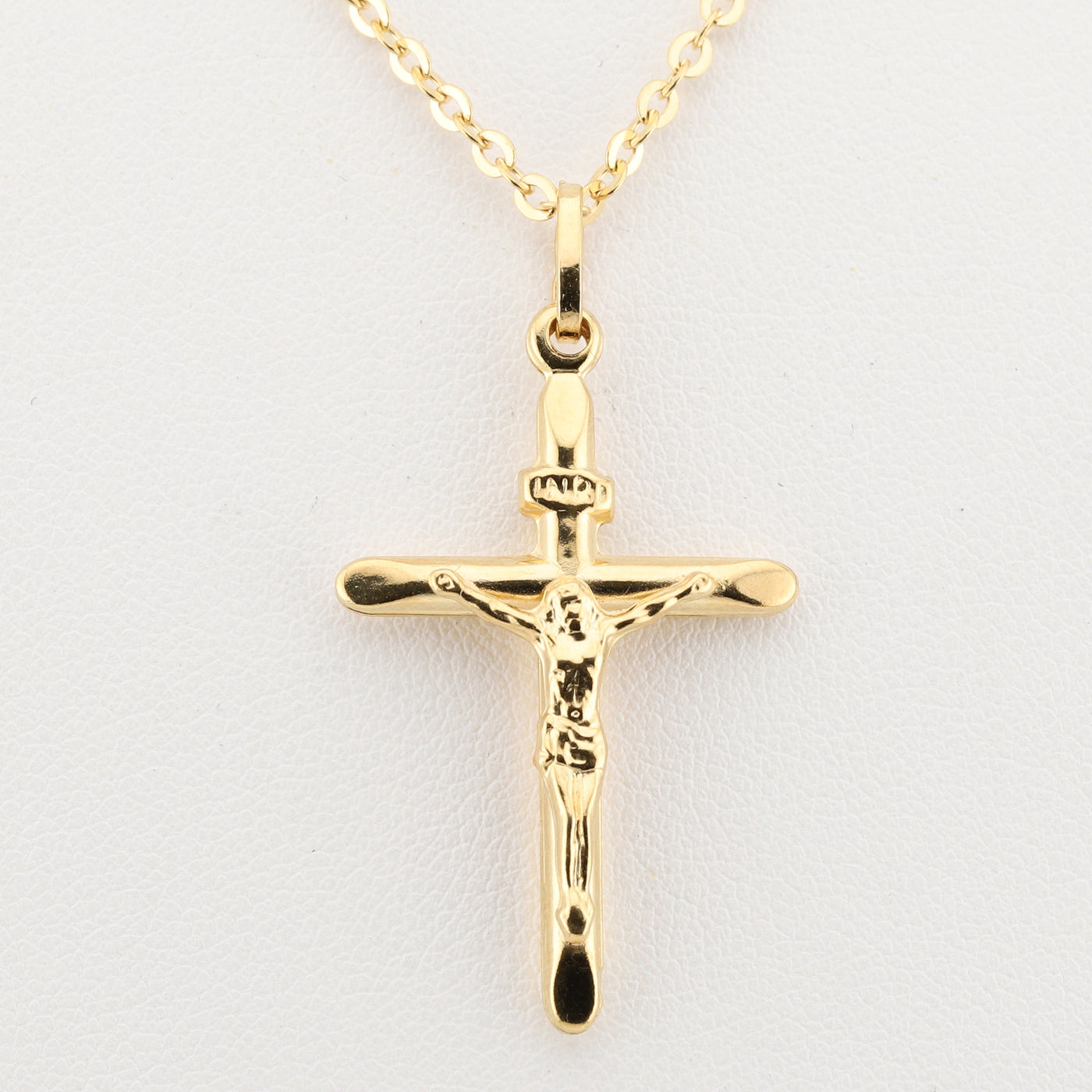 Yellow Gold Crucifix