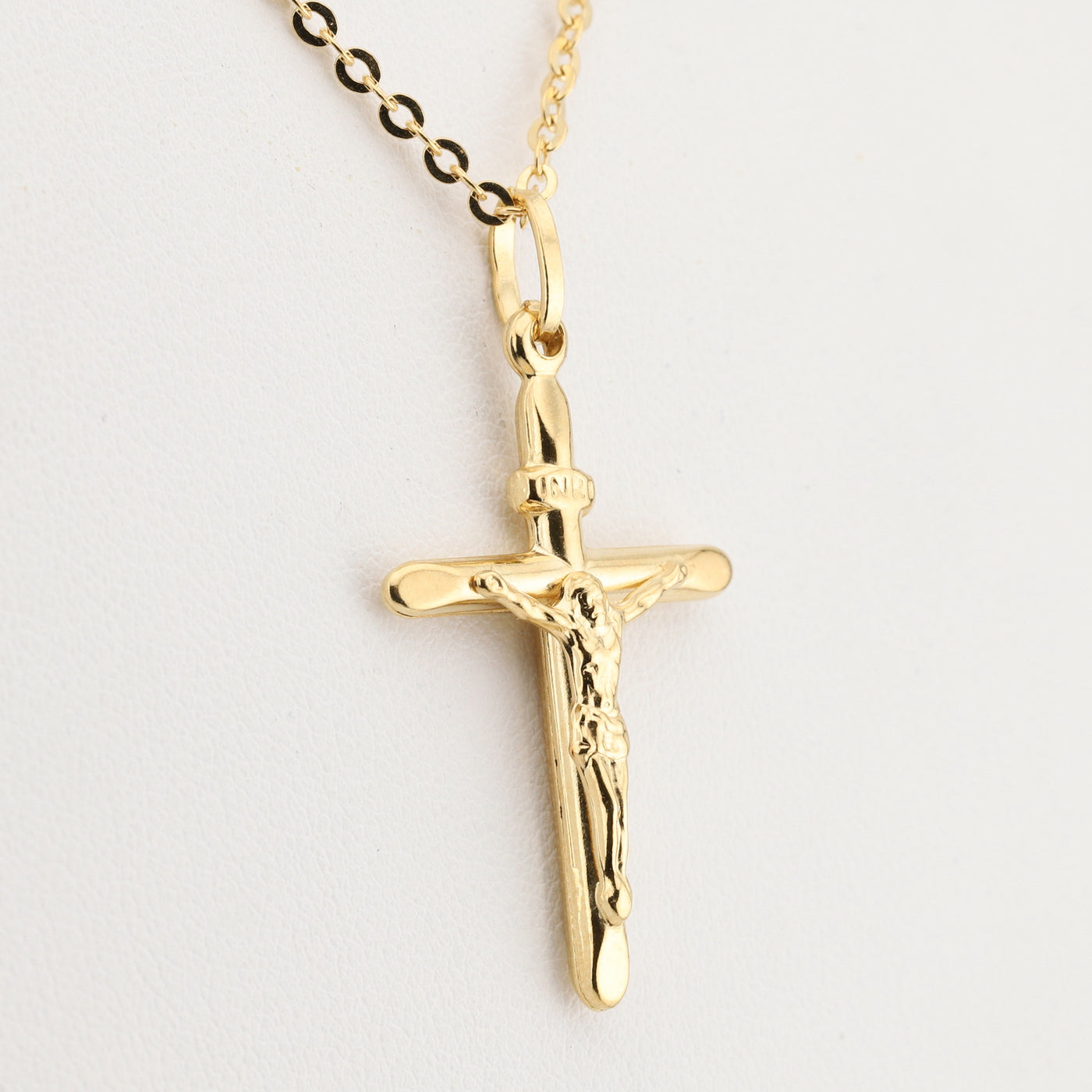 Yellow Gold Crucifix