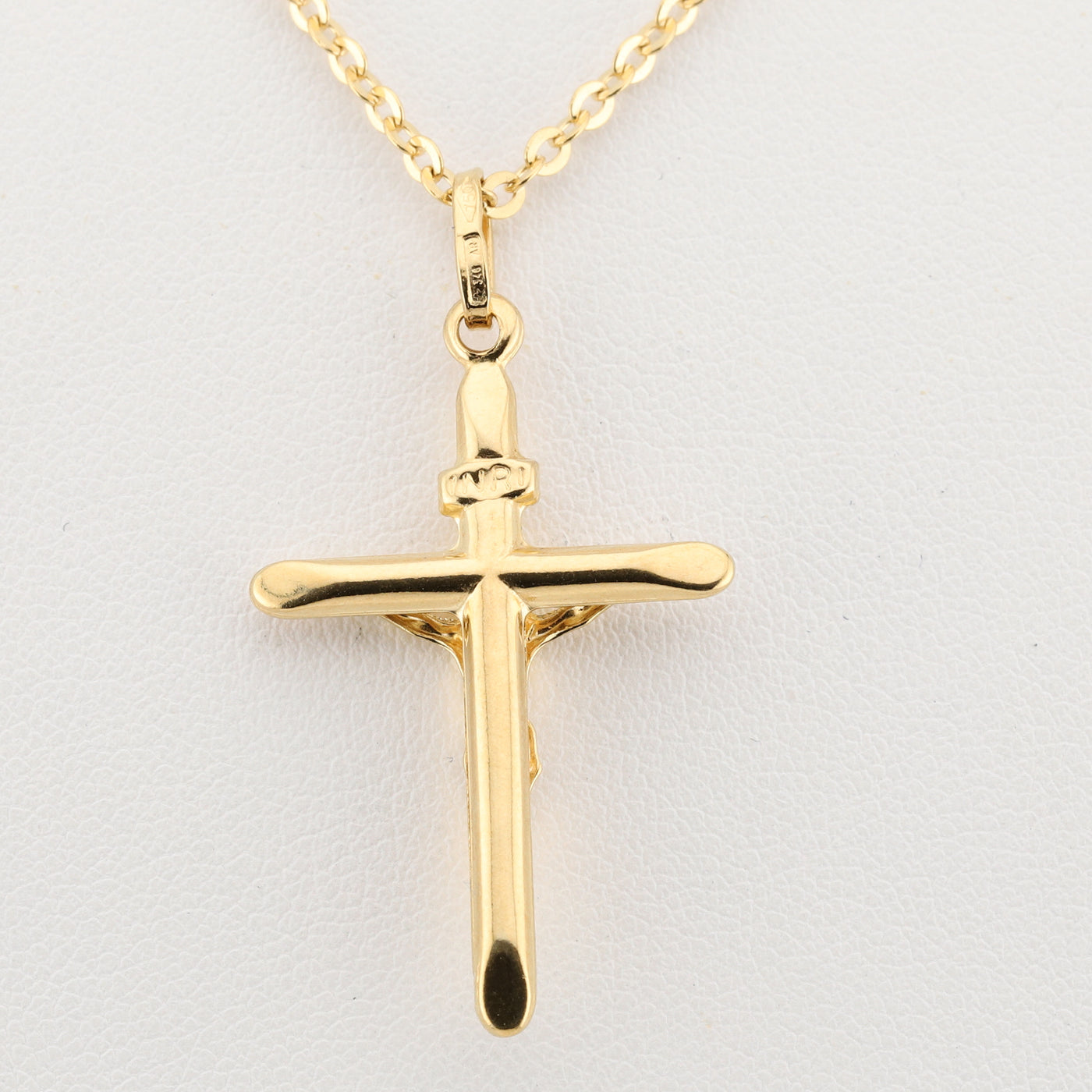 Yellow Gold Crucifix