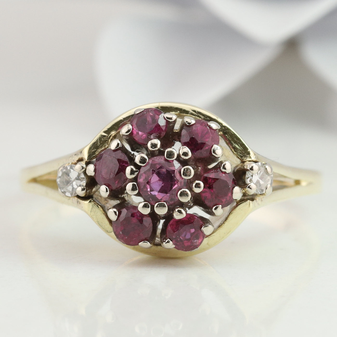 Ruby Cluster Ring