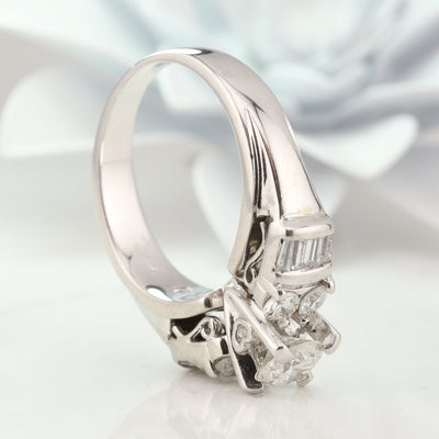 White Gold Diamond Ring