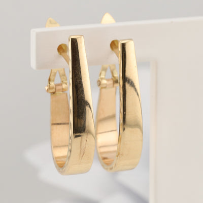 Yellow Gold Earrings